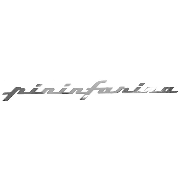 Pininfarina Logo Sticker(Die Cut/Chrome)