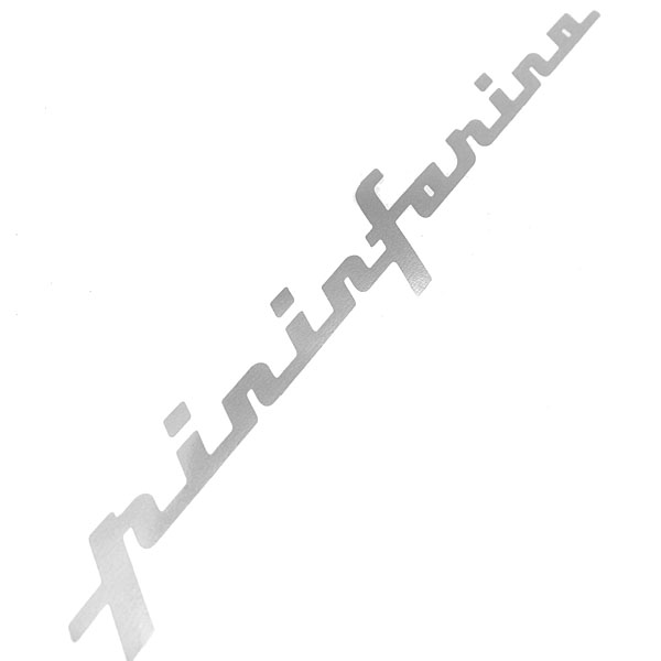 Pininfarina Logo Sticker(Die Cut/Chrome)