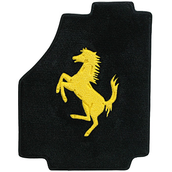 Ferrari 458 ITALIA Floor Mats(LHD/Black/Yellow)