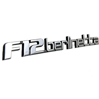 Ferrari純正F12 berlinettaロゴエンブレム