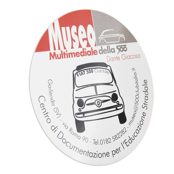 MUSEO MULTIMEDIALE DELLA 500 DANTE GIACOSA Sticker(Round)