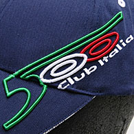 FIAT 500 CLUB ITALIA Baseball Cap(Club Logo/Navy)