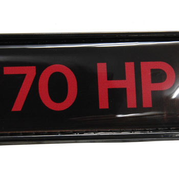 AUTOBIANCHI A112 ABARTH 70HP Plate(Re-Product)