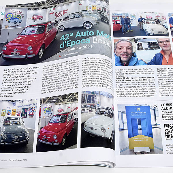 FIAT500 Club Italia Newsletter 2026 No. 1