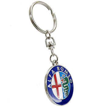 Alfa Romeo Emblem Keyring