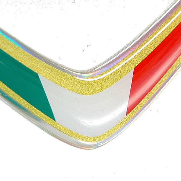 ITALIAN FLAG 3D Sticker(Boomerang)