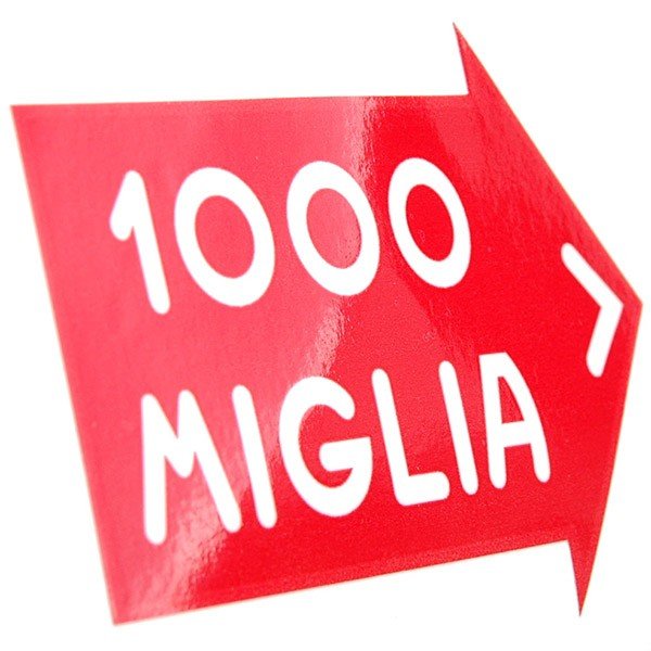 1000 MIGLIA Official Sticker S