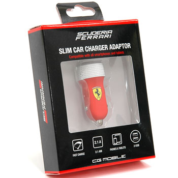 Ferrari Smart Phone Car Chaeger(Red)