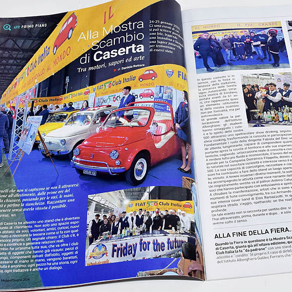 FIAT 500 Club Italia Newsletter, 2026, No. 3