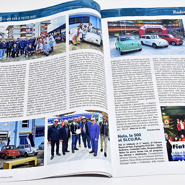 FIAT 500 Club Italia Newsletter, 2026, No. 3