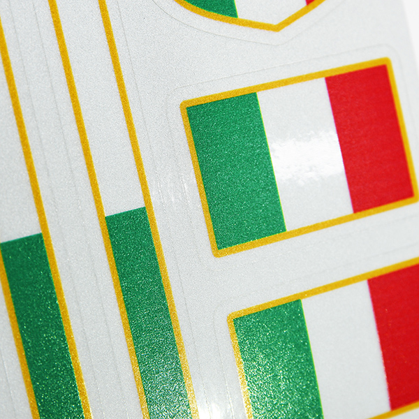 Italian Flag Sticker Set (Reflector/Type B)