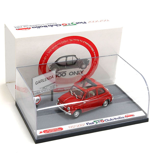1/43 FIAT500�ߥ˥��奢��ǥ�-500 50��ǯFIAT 500 CLUB ITALIA���ǥ������-