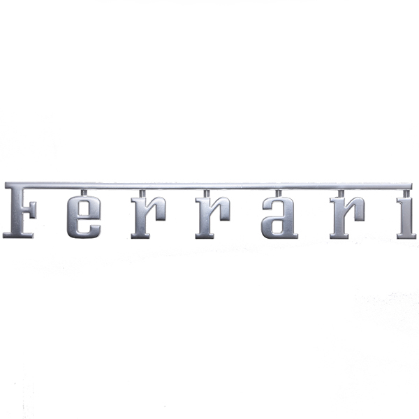 Ferrari純正アルミロゴエンブレム(202mm)