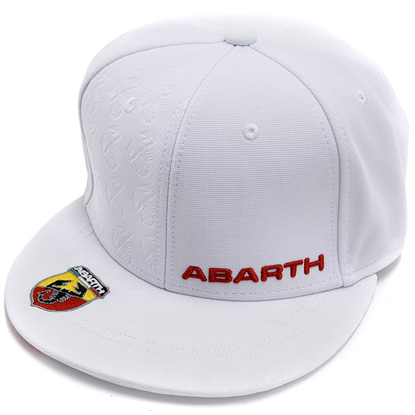 ABARTH Flat Visor Cap(White)