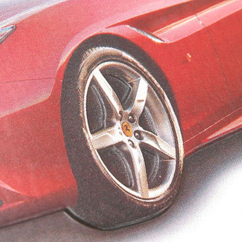 Ferrari California T Plate