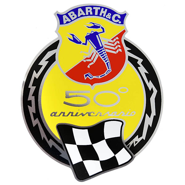 ABARTH 595 50anni Memorial Sticker