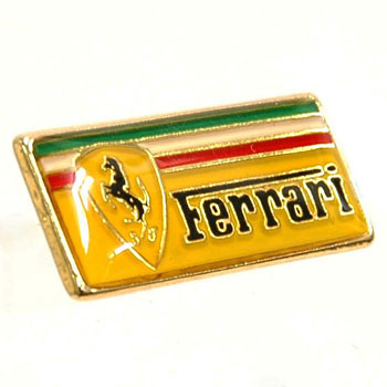 Ferrari Logo Pin Badge 