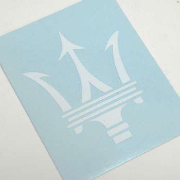 MASERATI TRIDENTE Sticker(Die Cut/White)