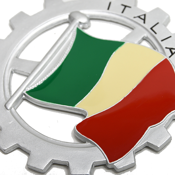 Italian Flag Emblem