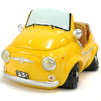 FIAT 500 JOLLY Coin Bank(Yellow)