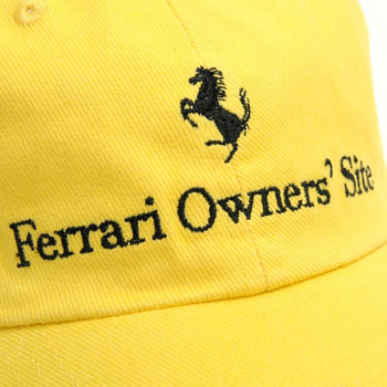 Ferrari純正ベースボールキャップ-Ferrari owners-