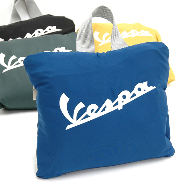 Vespa Official Nylon Folding Bag(Blue)