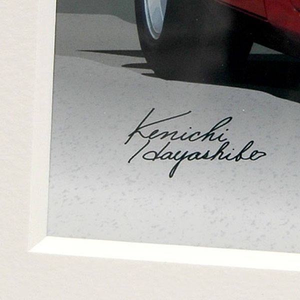 Alfa Romeo TZ2 Illustration by Kenichi Hayashibe