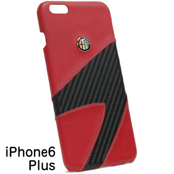 Alfa Romeo½ãÀµiPhone6s/6 PlusÇØÌÌ¥±¡¼¥¹-Synthetic(¥ì¥Ã¥É)-