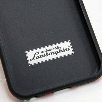 Lamborghini iPhone6/6s Plus Case(Carbon/Red Frame)