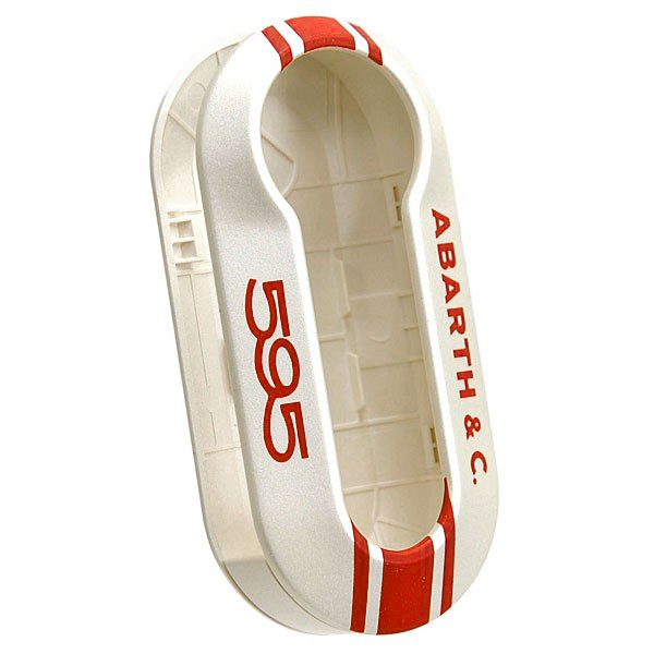 ABARTH 595 50th Anniversary Key Cover(White)<br><font size=-1 color=red>12/27到着</font>