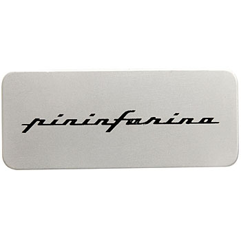 Pininfarina Metal Plate