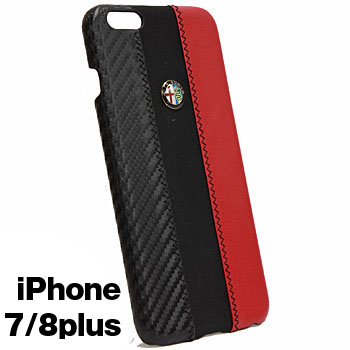 Alfa Romeo iPhone6/6s Plus Case-Stripe-(BLACK)