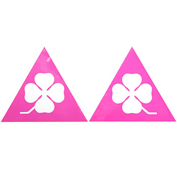 CLUB Alfa 75¥ª¥Õ¥£¥·¥ã¥ëQUADRIFOGLIO¥¹¥Æ¥Ã¥«¡¼¥»¥Ã¥È(¥Ô¥ó¥¯)