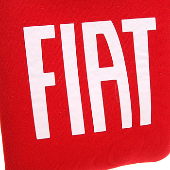 FIAT Interior Small Pouch(Red/White Logo)