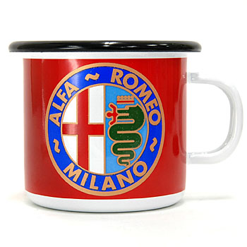 Alfa Romeo Vitreous enamel Cup