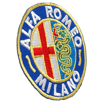 Alfa Romeo MILANO Emblem Patch(55mm)