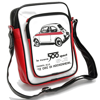 FIAT 500 Schoulder Bag(White)