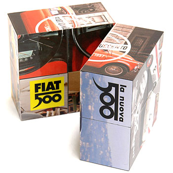 FIAT 500キューブパズル