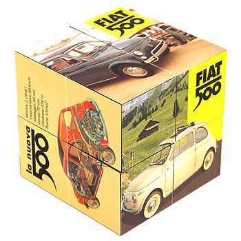FIAT 500キューブパズル