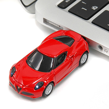 Alfa Romeo½ãÀµ 4C USB¥á¥â¥ê ¥ì¥Ã¥É(8GB)