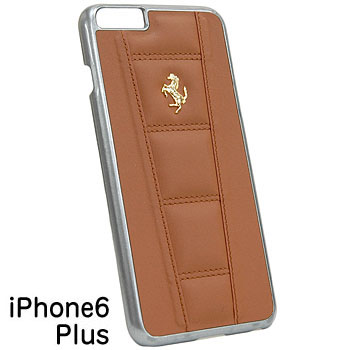 Ferrari½ãÀµ iPhone6/6s Plus¥ì¥¶¡¼ÇØÌÌ¥±¡¼¥¹-458/¥Ö¥é¥¦¥ó-