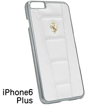 Ferrari½ãÀµ iPhone6/6s Plus¥ì¥¶¡¼ÇØÌÌ¥±¡¼¥¹-458/¥Û¥ï¥¤¥È-