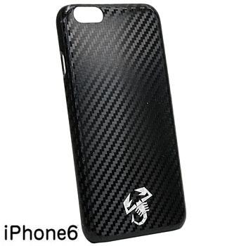 ABARTH純正iPhone 6/6Sケース(カーボンルック)