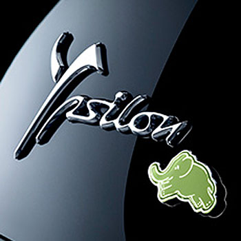 LANCIA Ypsilon Elefantino Emblem(Lime)