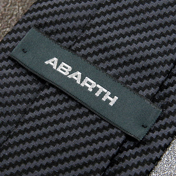 ABARTH Neck Tie-Carbon Look-
