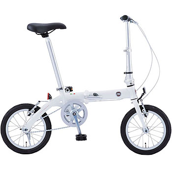 FIAT Folding Bicycle(14inch/AL-FDB140 Mobilly/White) : Italian ...