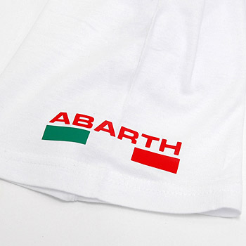 ABARTH T-shirts(White)