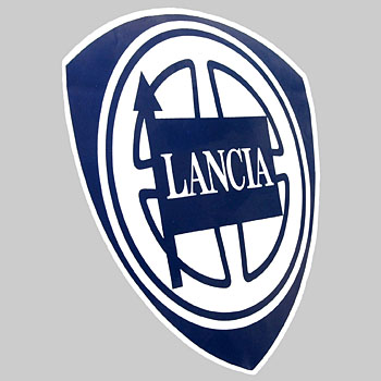 LANCIA Emblem Shaped Sticker(300mm)