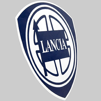 LANCIA Emblem Shaped Sticker(205mm)
