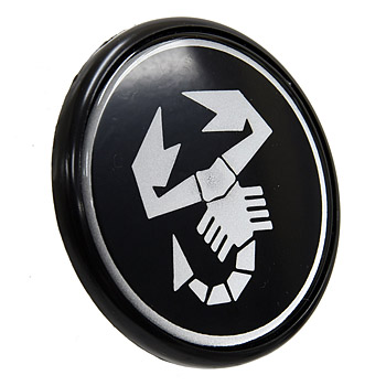 ABARTH Wheel Hub Cap(Scorpione/Black/54mm)